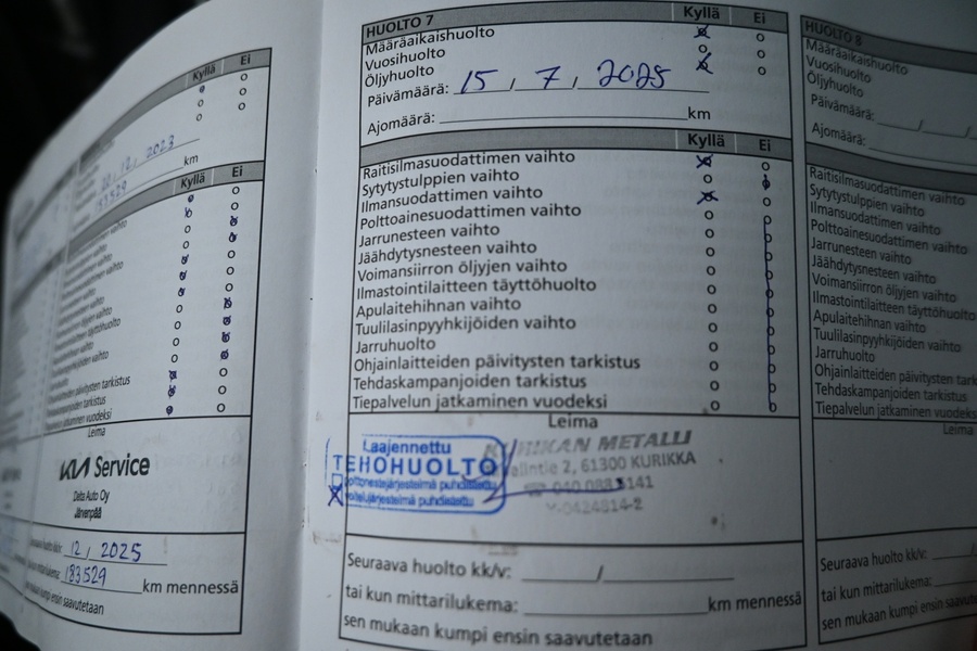 Kia Carens vaihtoauto