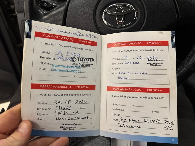 Toyota Corolla vaihtoauto