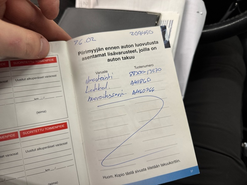 Toyota Corolla vaihtoauto