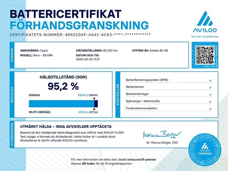 Cupra Born vaihtoauto