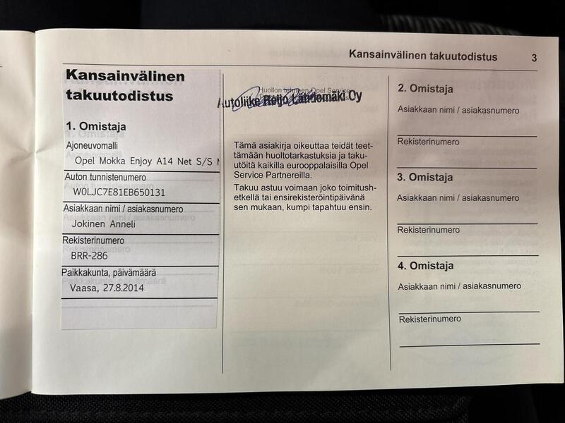 Opel Mokka vaihtoauto