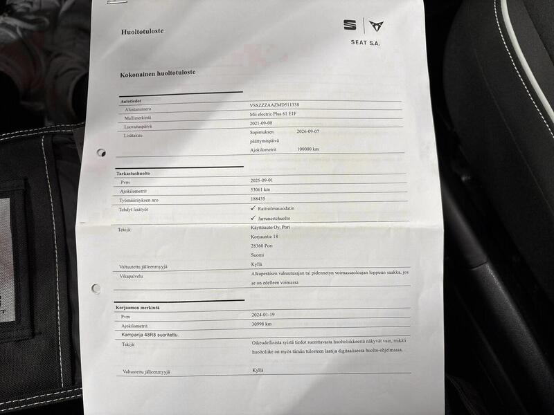 SEAT Mii electric vaihtoauto