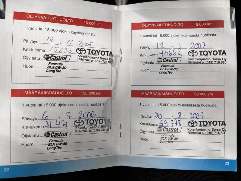 Toyota Corolla vaihtoauto