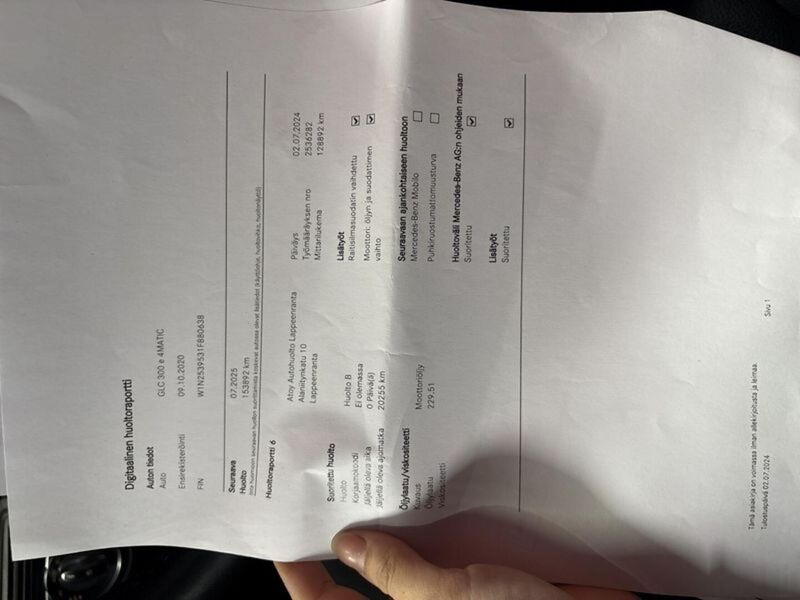 Mercedes-Benz GLC vaihtoauto