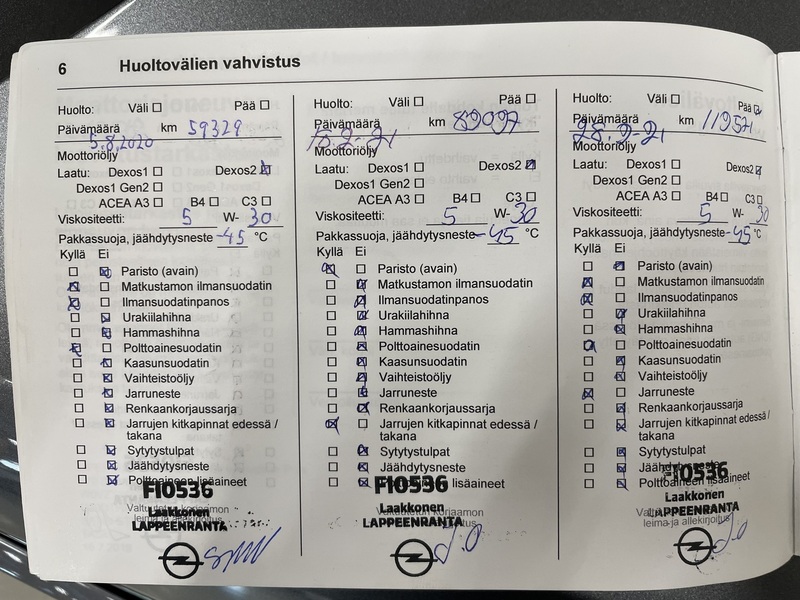 Opel Insignia vaihtoauto