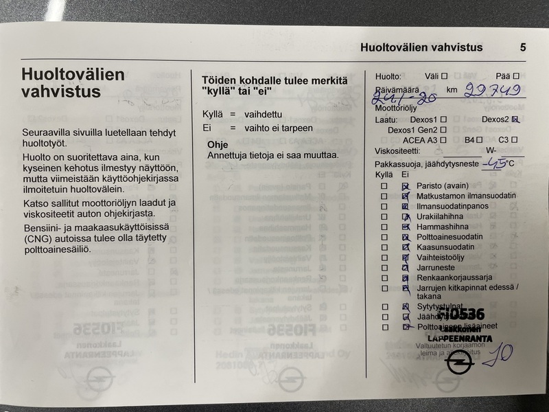 Opel Insignia vaihtoauto