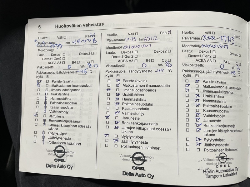 Opel Astra vaihtoauto