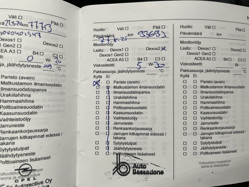 Opel Astra vaihtoauto