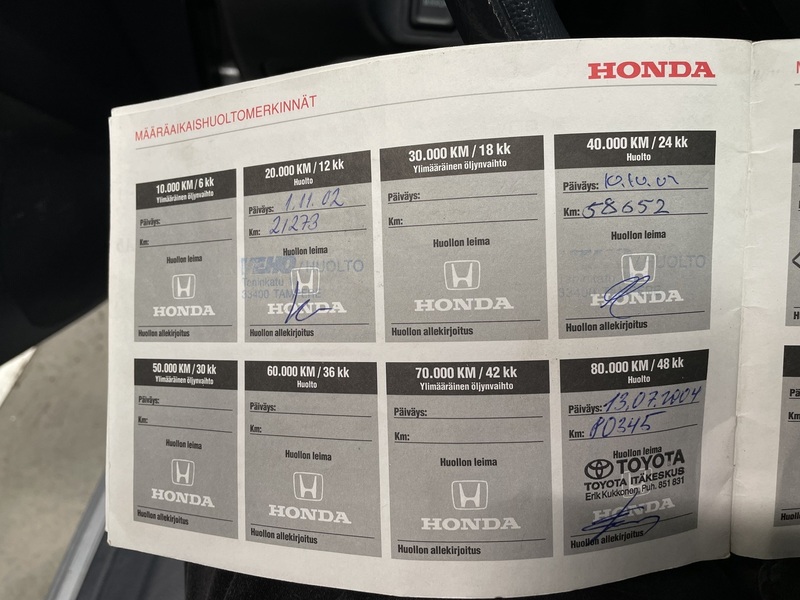 Honda Civic vaihtoauto