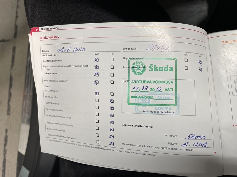 Skoda Octavia vaihtoauto