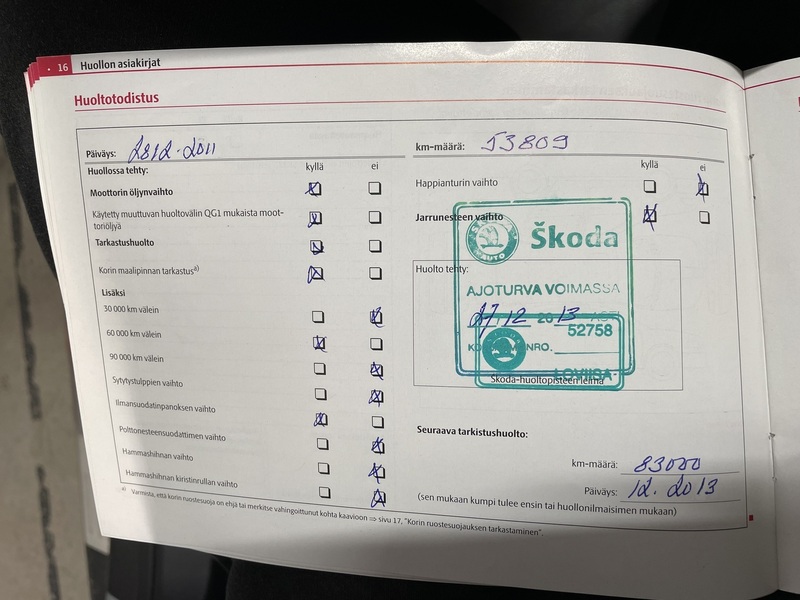 Skoda Octavia vaihtoauto