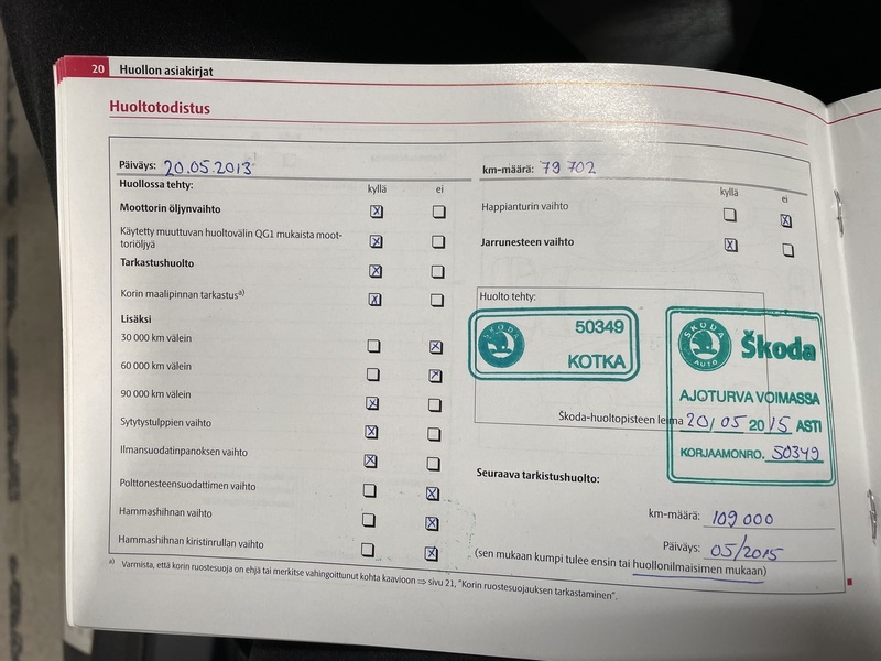 Skoda Octavia vaihtoauto