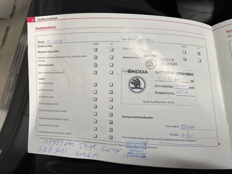 Skoda Octavia vaihtoauto