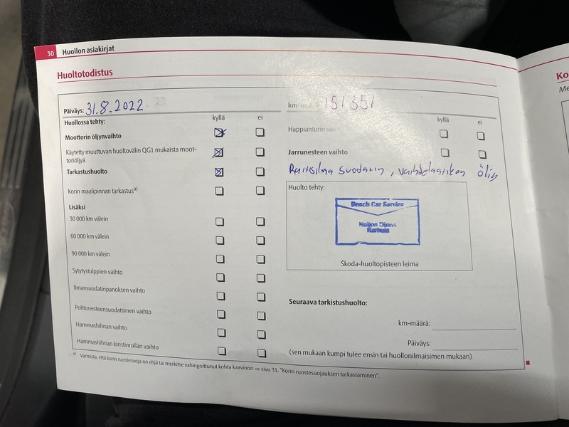 Skoda Octavia vaihtoauto