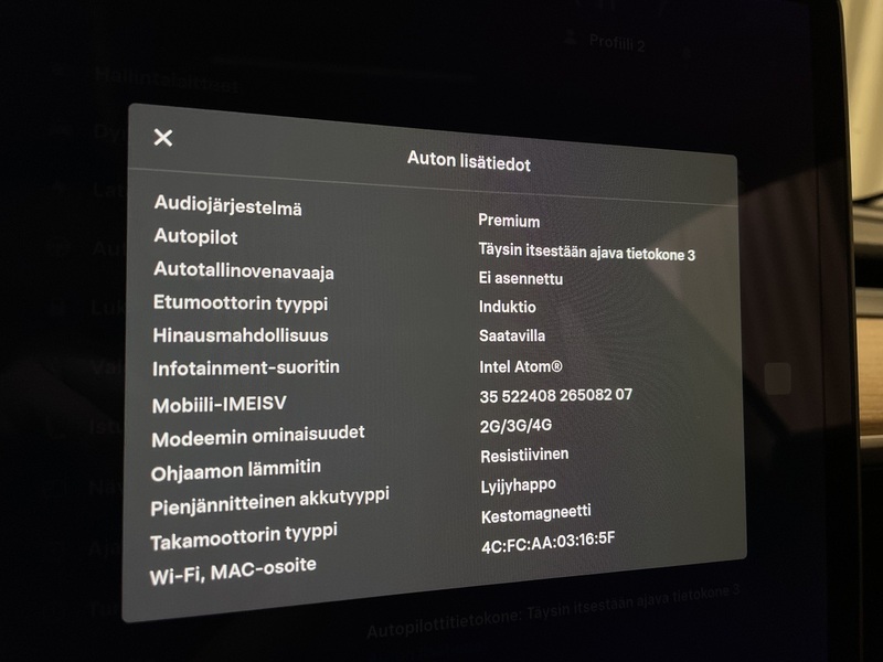 Tesla Model 3 vaihtoauto