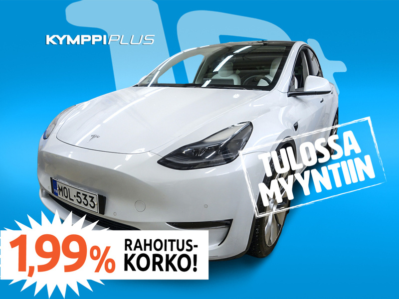 Tesla Model Y vaihtoauto