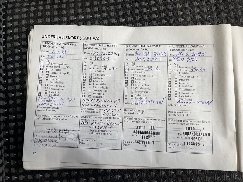 Chevrolet Captiva vaihtoauto