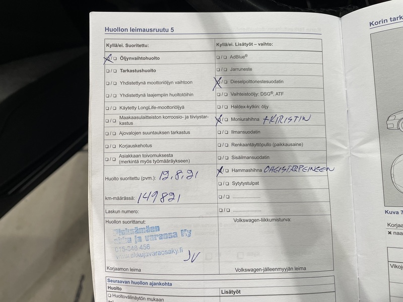 Volkswagen Passat vaihtoauto