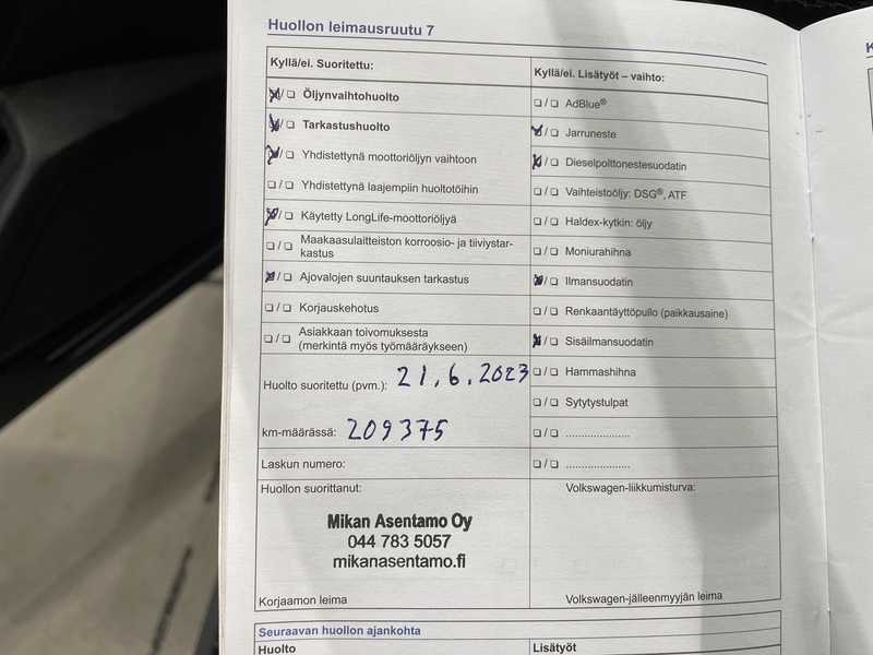 Volkswagen Passat vaihtoauto