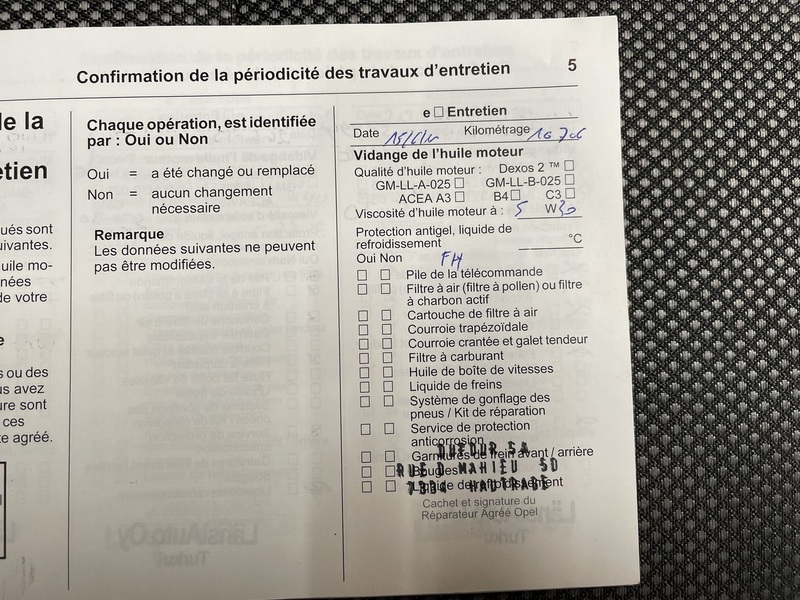 Opel Zafira vaihtoauto