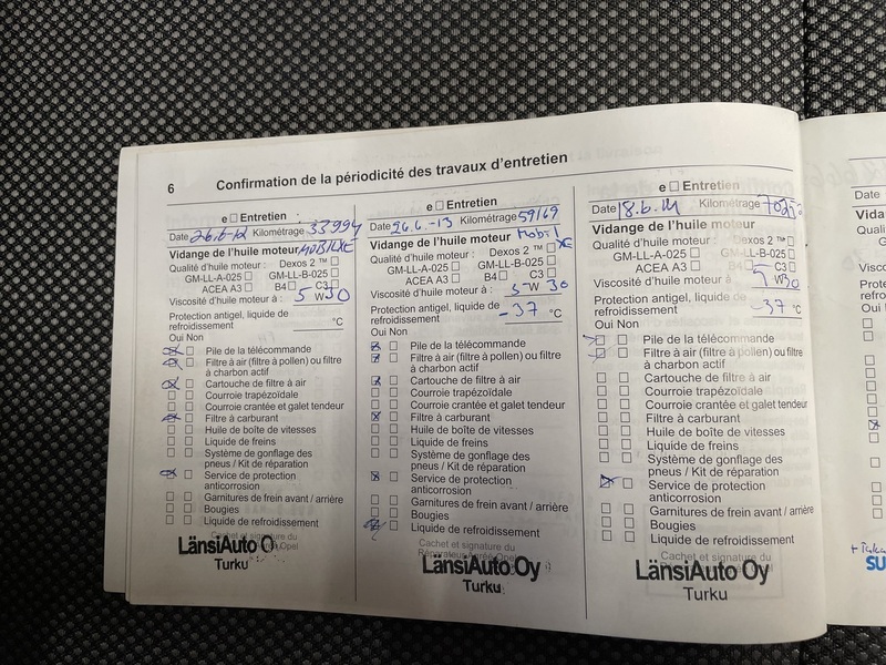 Opel Zafira vaihtoauto