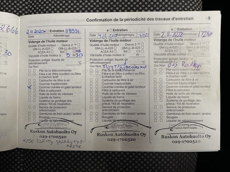 Opel Zafira vaihtoauto