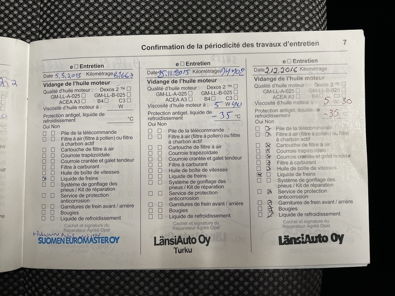 Opel Zafira vaihtoauto