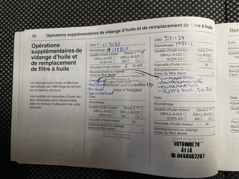 Opel Zafira vaihtoauto