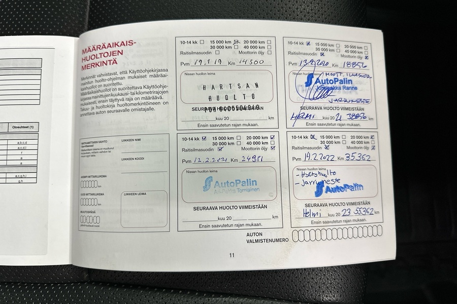 Nissan Qashqai vaihtoauto