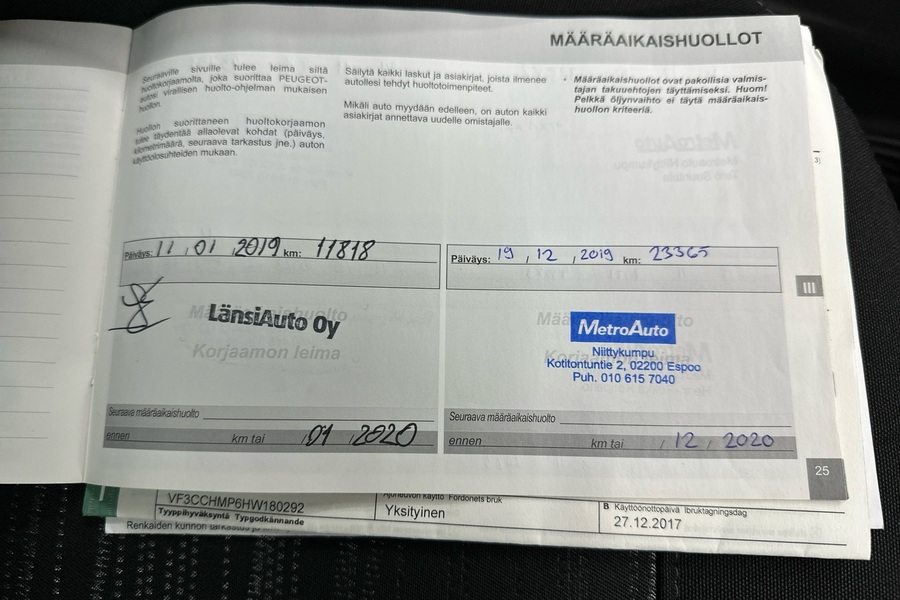 Peugeot 208 vaihtoauto