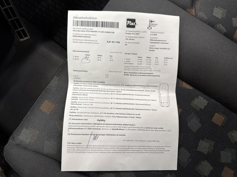 Mercedes-Benz Vito vaihtoauto