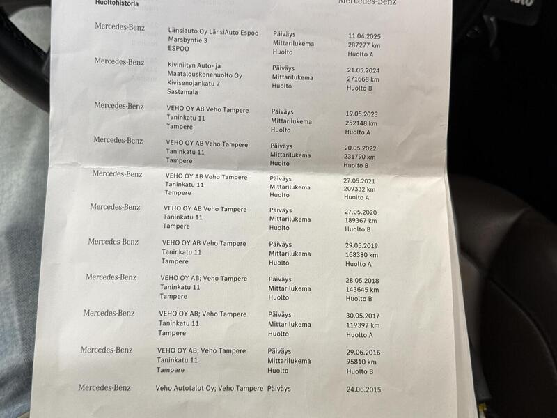 Mercedes-Benz ML vaihtoauto