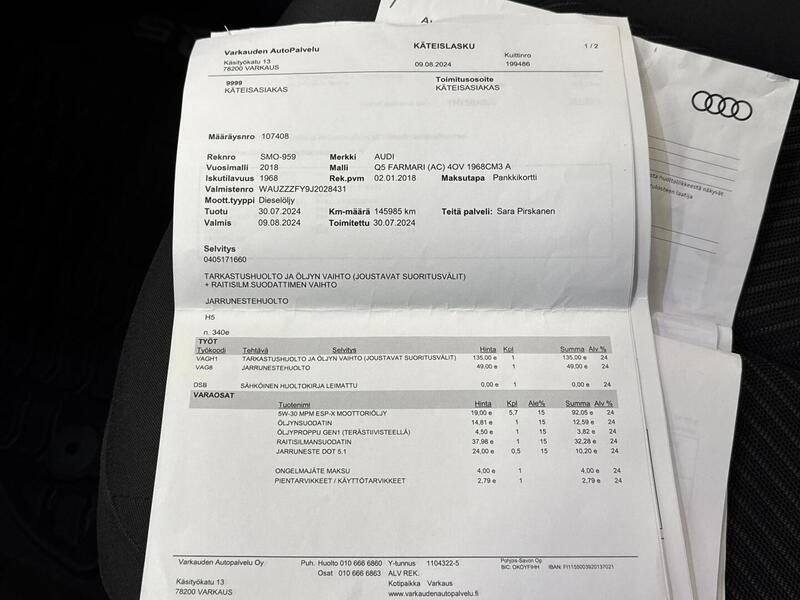 Audi Q5 vaihtoauto