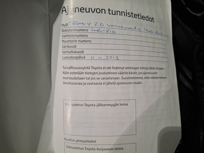 Toyota RAV4 vaihtoauto