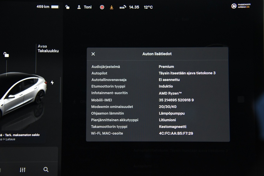 Tesla Model 3 vaihtoauto