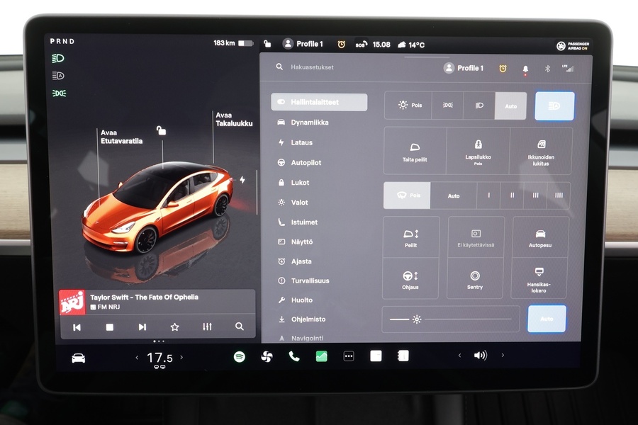 Tesla Model 3 vaihtoauto