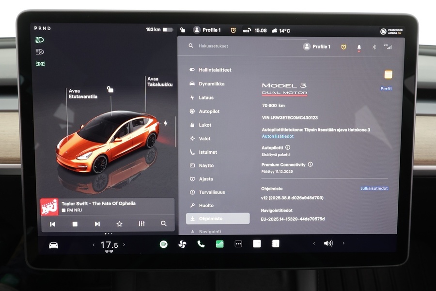 Tesla Model 3 vaihtoauto