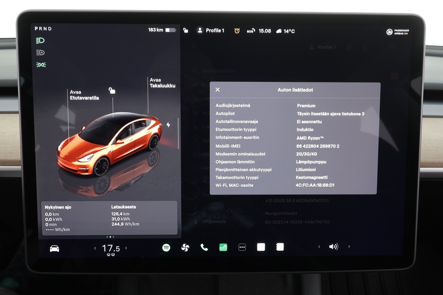 Tesla Model 3 vaihtoauto