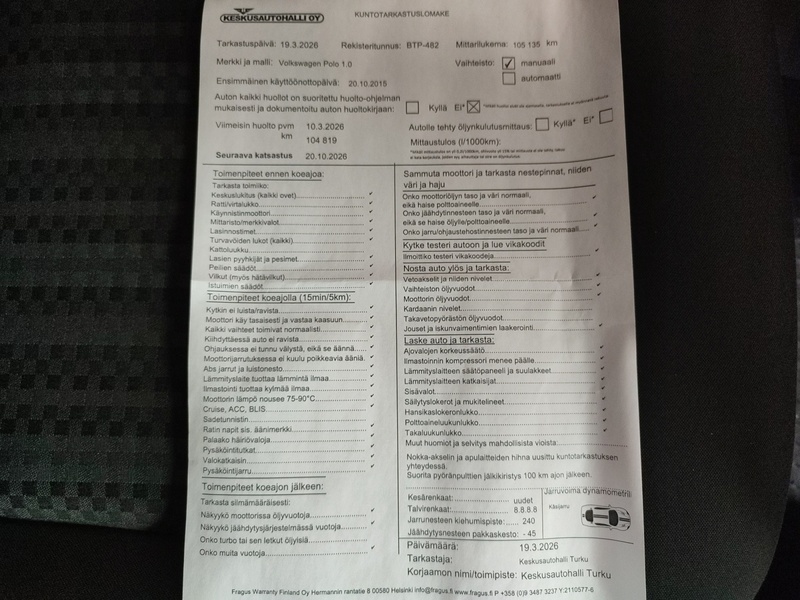 Volkswagen Polo vaihtoauto