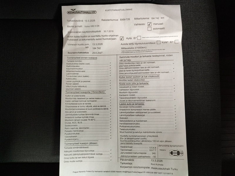 Volvo V60 vaihtoauto