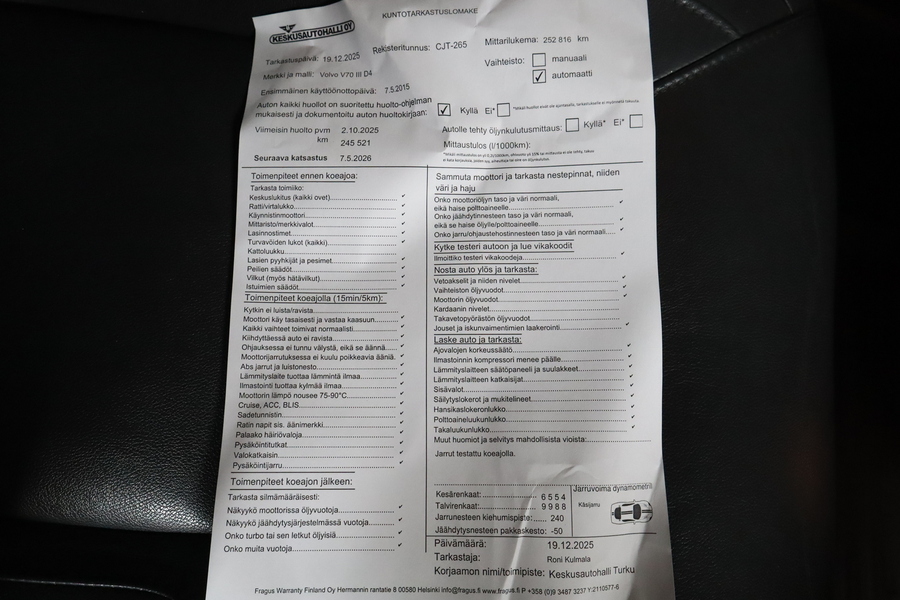 Volvo V70 vaihtoauto