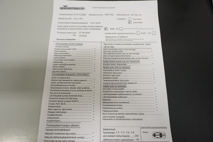 Volvo V60 vaihtoauto