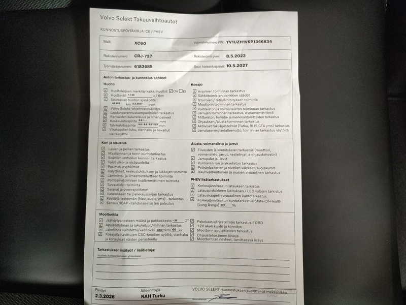 Volvo XC60 vaihtoauto