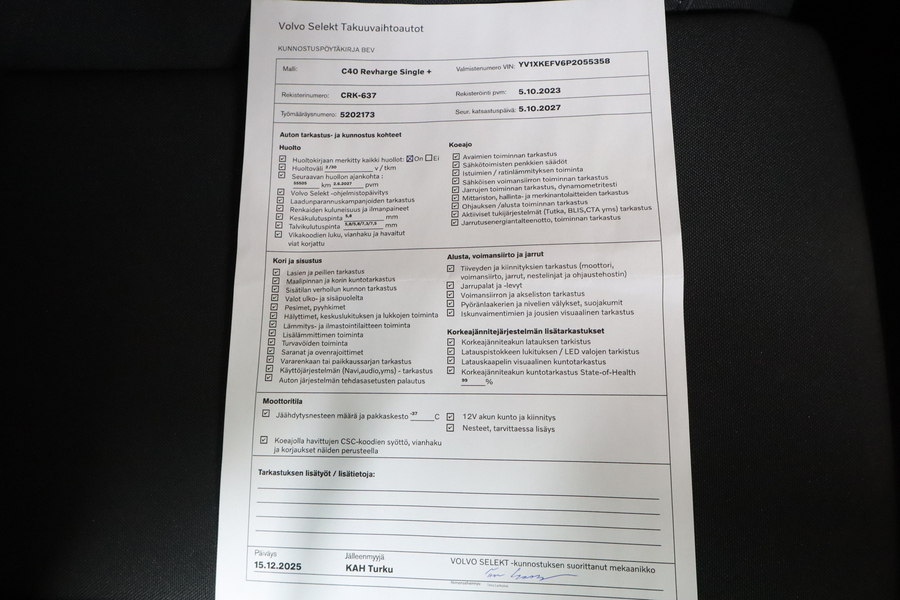 Volvo C40 vaihtoauto