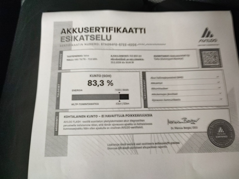 Volvo V60 vaihtoauto