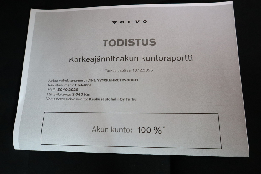 Volvo EC40 vaihtoauto