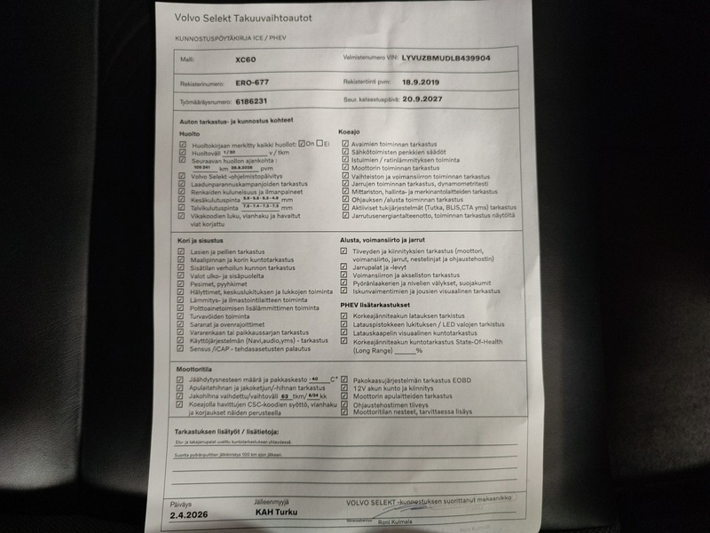 Volvo XC60 vaihtoauto