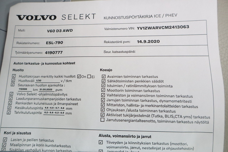 Volvo V60 vaihtoauto