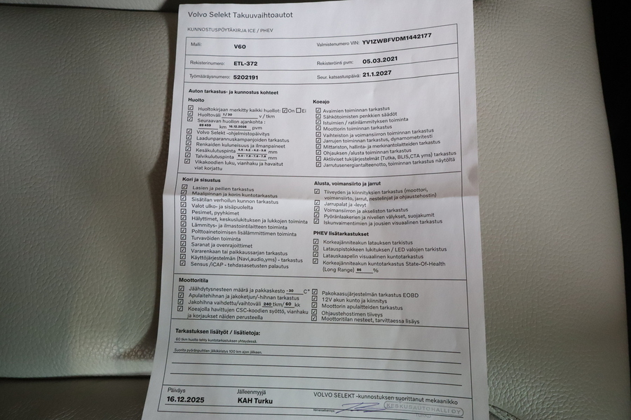 Volvo V60 vaihtoauto