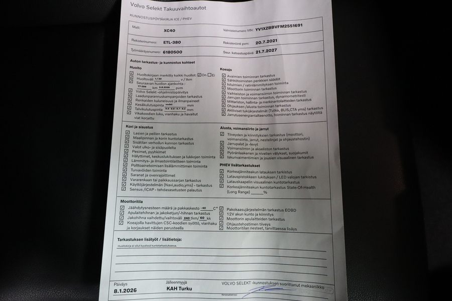 Volvo XC40 vaihtoauto